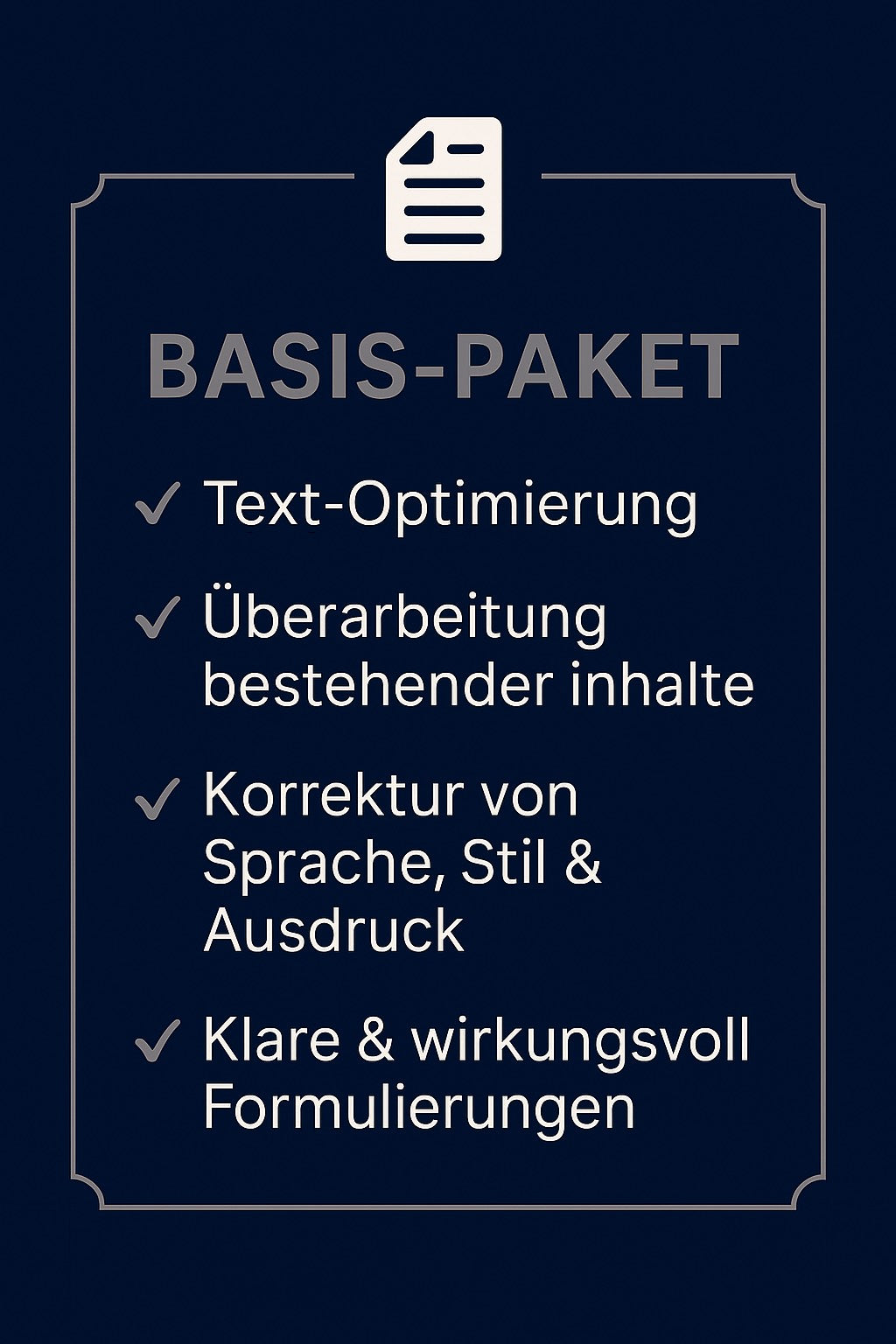 Basis-Paket